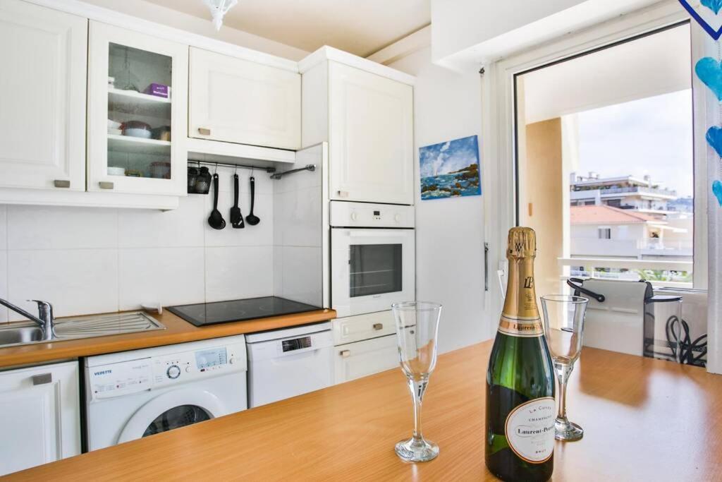 Bright One Bdrm Apartment A/C-Swimming Pool/Congress By Olidesi Cannes Eksteriør bilde
