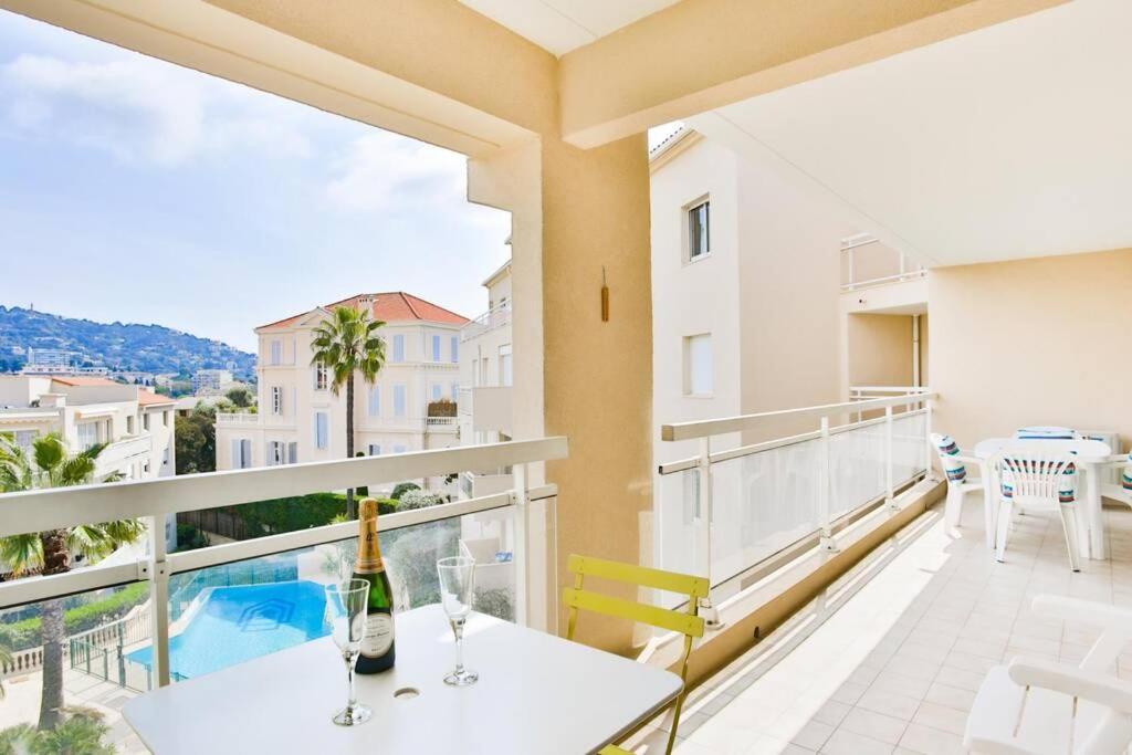 Bright One Bdrm Apartment A/C-Swimming Pool/Congress By Olidesi Cannes Eksteriør bilde